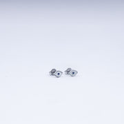 Evil Eye Amulet Zircon Necklace Set In 925 Sterling Silver