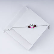 Ganpati Rudraksha Rakhi – Divine Blessings in 925 Sterling Silver