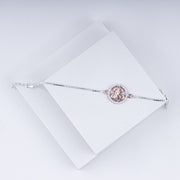 Circle of Blessings with 925 Sterling Silver – Ganesha CZ Rakhi Bracelet