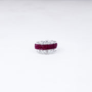 925 Silver Adjustable Foliage Ring – Vanika Signature Cocktail Piece