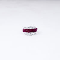 925 Silver Adjustable Foliage Ring – Vanika Signature Cocktail Piece