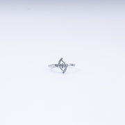 Crescent Spark Ring – 925 Sterling Silver
