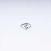 Blossom Gleam 925 Sterling Silver Adjustable Ring