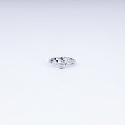 Aurora Bloom 925 Silver Floral Ring